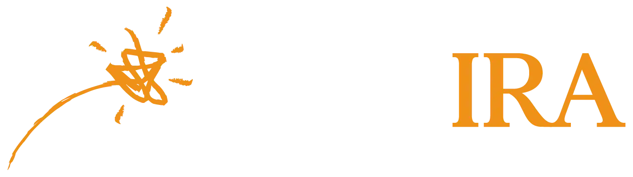 JULY IRA logo in white